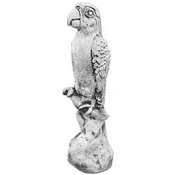 Скульптура  Попугай сидит на ветке