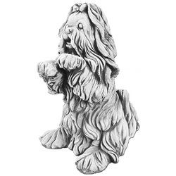 Скульптура  Собака сидит