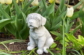 Скульптура  Щенок сидит