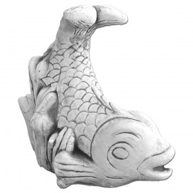 Скульптура  Рыба с трубкой для воды