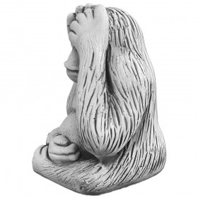 Скульптура  Орангутанг «Ничего не вижу»