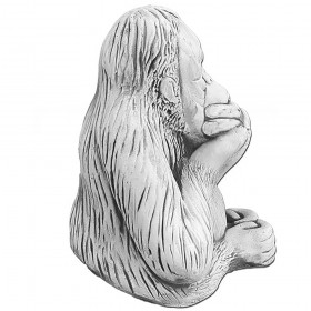 Скульптура  Орангутанг «Ничего не скажу»