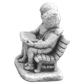 Скульптура  Дети читают книгу