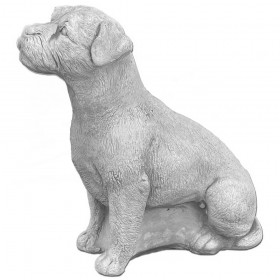 Скульптура  Собака сидит