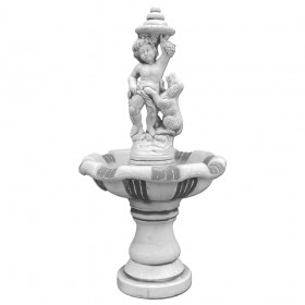 Фонтан Мальчик с собакой