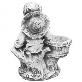 Скульптура Мальчик с собакой