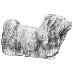 Скульптура Болонка