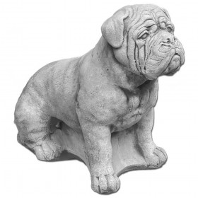 Скульптура Собака сидит