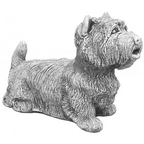 Скульптура Собака сидит