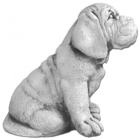 Скульптура Щенок сидит