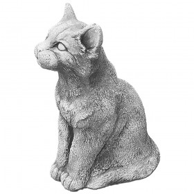 Скульптура Кошка сидит