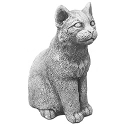 Скульптура Кошка сидит