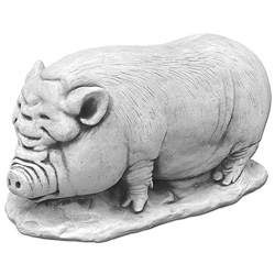 Скульптура Свинья