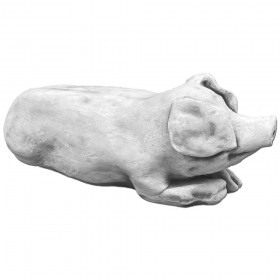 Скульптура Поросенок лежит