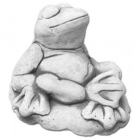 Скульптура Лягушка на листе кувшинки