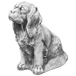 Скульптура Собака сидит