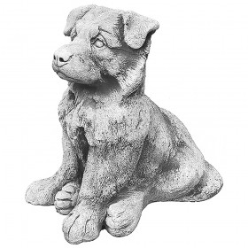 Скульптура Щенок сидит
