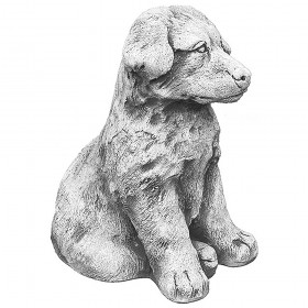 Скульптура Щенок сидит