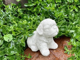 Скульптура Щенок сидит