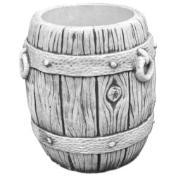 Вазон декоративный Бочонок