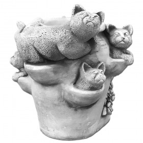 Вазон декоративный Кошкин дом