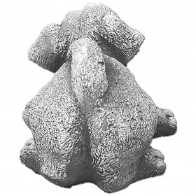 Скульптура Щенок играет