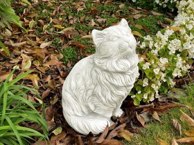 Скульптура Кошка сидит