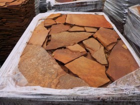 Песчаник, терракотовый 10-15 мм