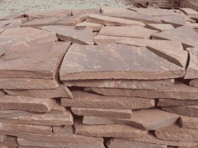 Песчаник, терракотовый 35-45 мм