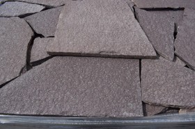 Плитняк Лемезит (вишня, бордо) 25-30 мм