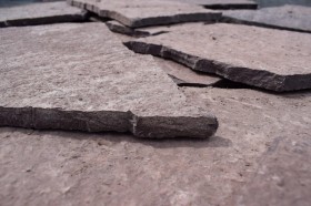 Плитняк Лемезит (вишня, бордо) 45-55 мм