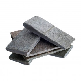 Плитка из Серицита, мультиколор, ширина 100 мм