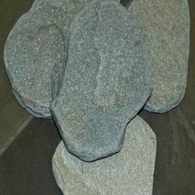 Галтованный Серебрит, серо-голубой 40-60 мм