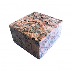 Пилено-колотая брусчатка Южно-Султаевская, размеры 100-100 мм, толщина 50 мм