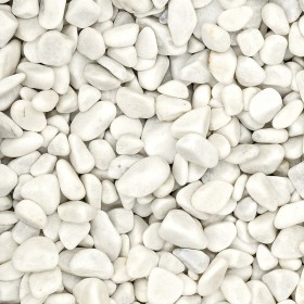 Каменная крошка из Мрамора, галтованная, фракция 5-10 мм