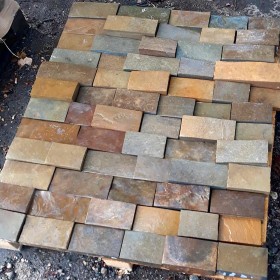 Плитка из Серицита, мультиколор, ширина 150 мм