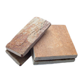 Плитка из Златолита, желтая, ширина 150 мм, толщина 30 мм