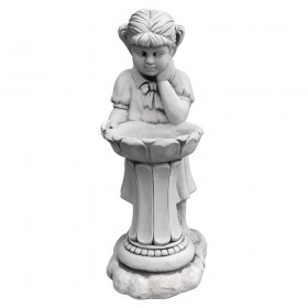Скульптура современная Девочка с фонтаном
