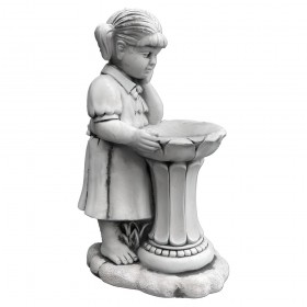 Скульптура современная Девочка с фонтаном