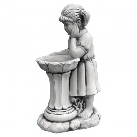 Скульптура современная Девочка с фонтаном