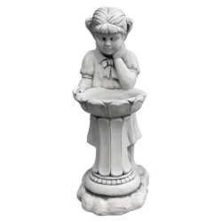 Скульптура современная Девочка с фонтаном