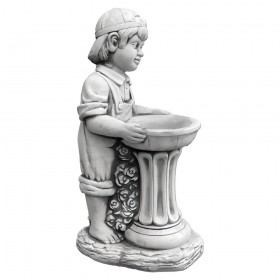 Скульптура современная Мальчик с фонтаном