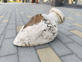 Амфора скошенная большая
