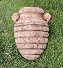 Амфора «Улей» с принтом темная патина