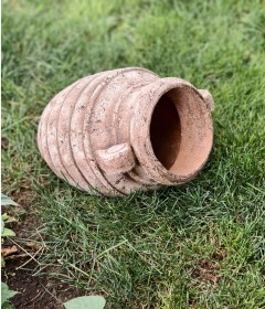 Амфора «Улей» с принтом темная патина