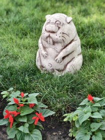 Скульптура декоративная «Бобр»