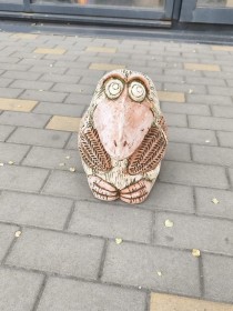 Скульптура декоративная «Ворона»