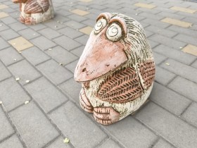 Скульптура декоративная «Ворона»