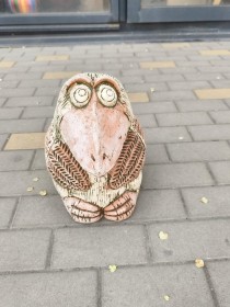 Скульптура декоративная «Ворона»