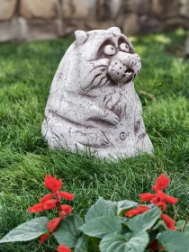 Скульптура декоративная «Енот»